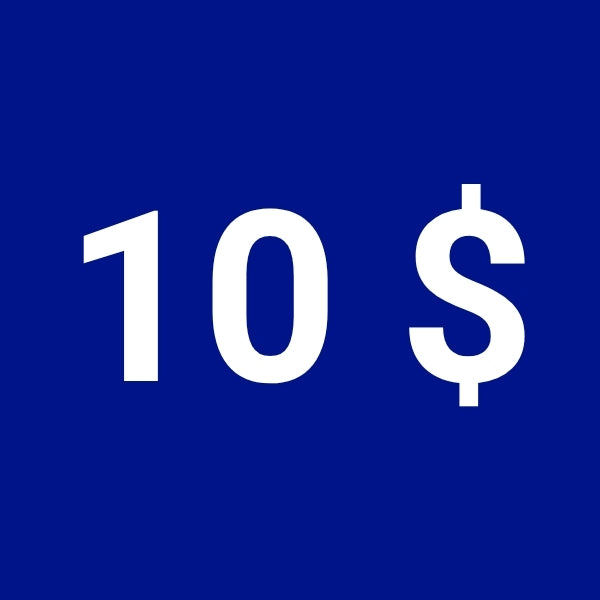 Moins de 10 $