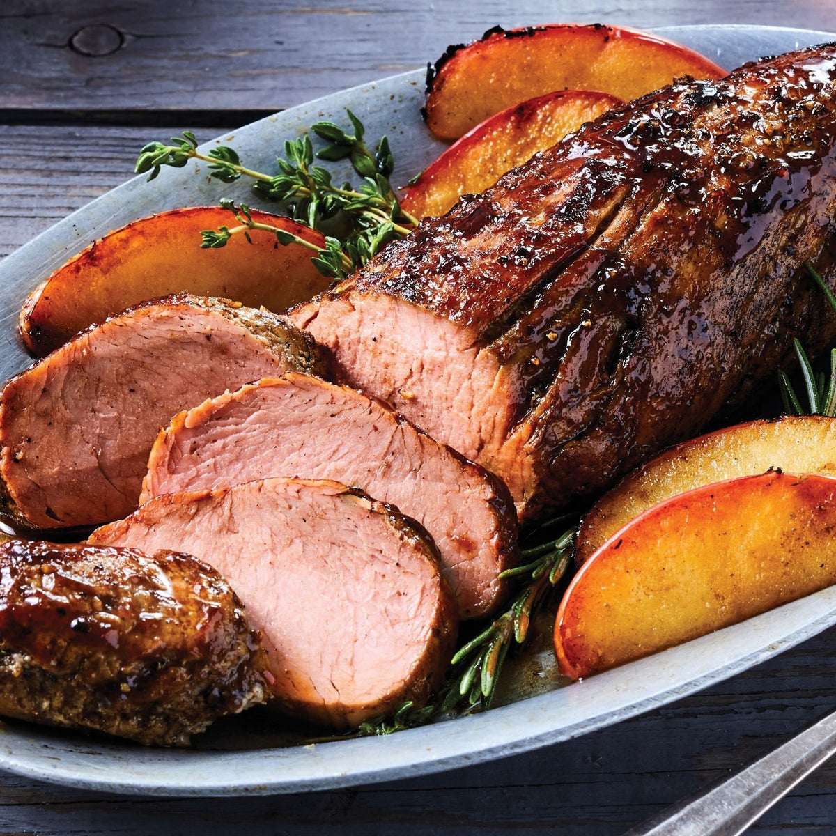 Apple Butter Pork Tenderloin
