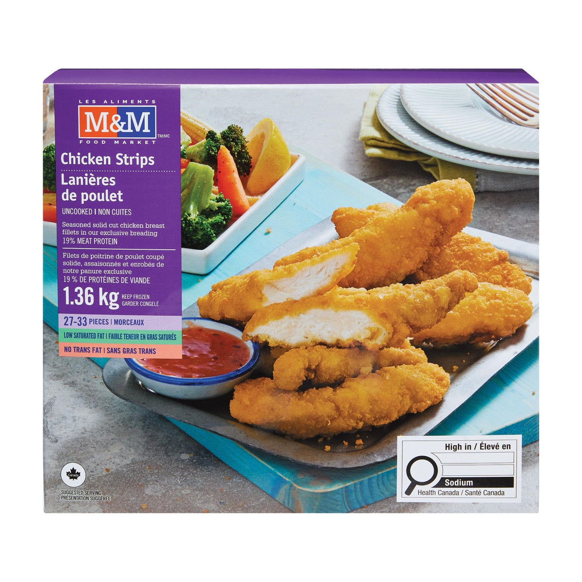 Lanières de poulet