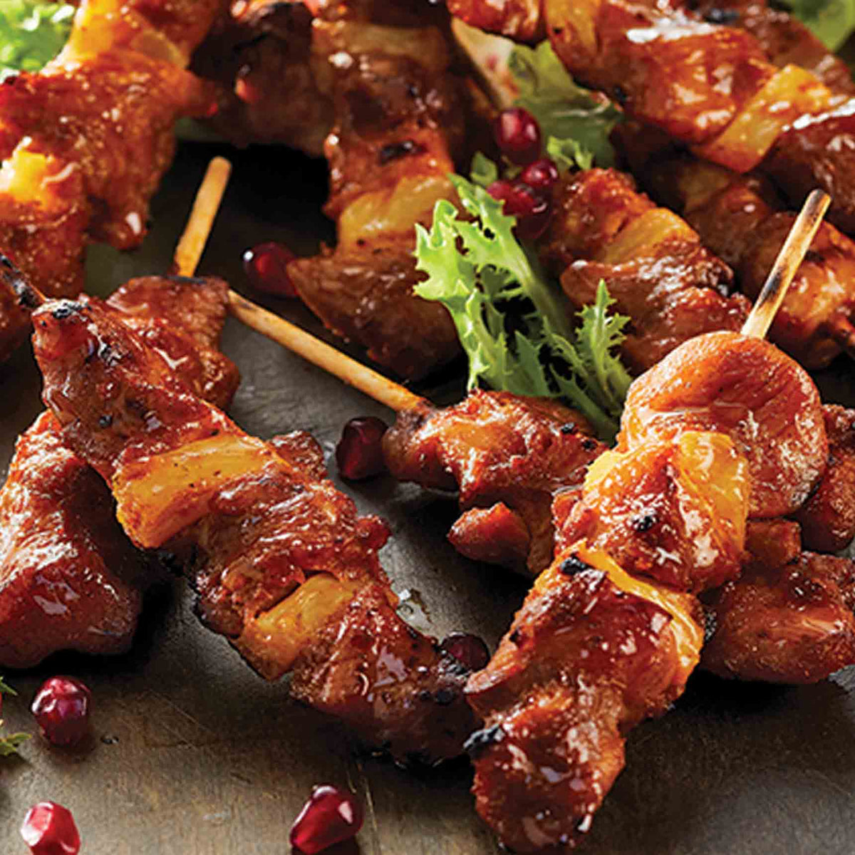 Chicken and Pineapple Mini-Skewers