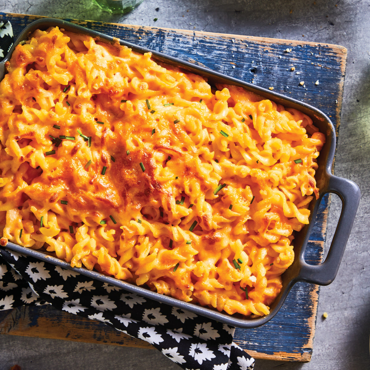 Three Cheese Pasta Bake