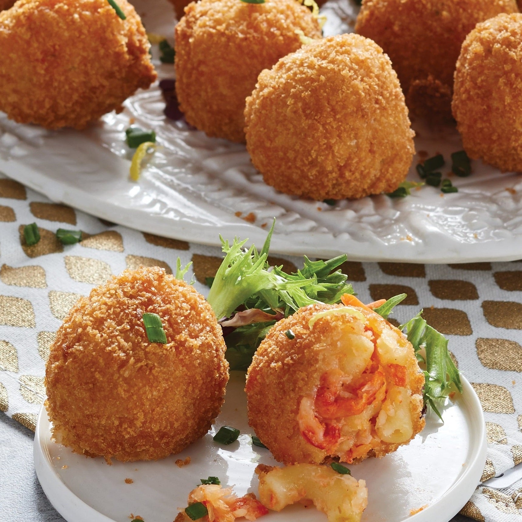 Lobster Mac & Cheese Bites