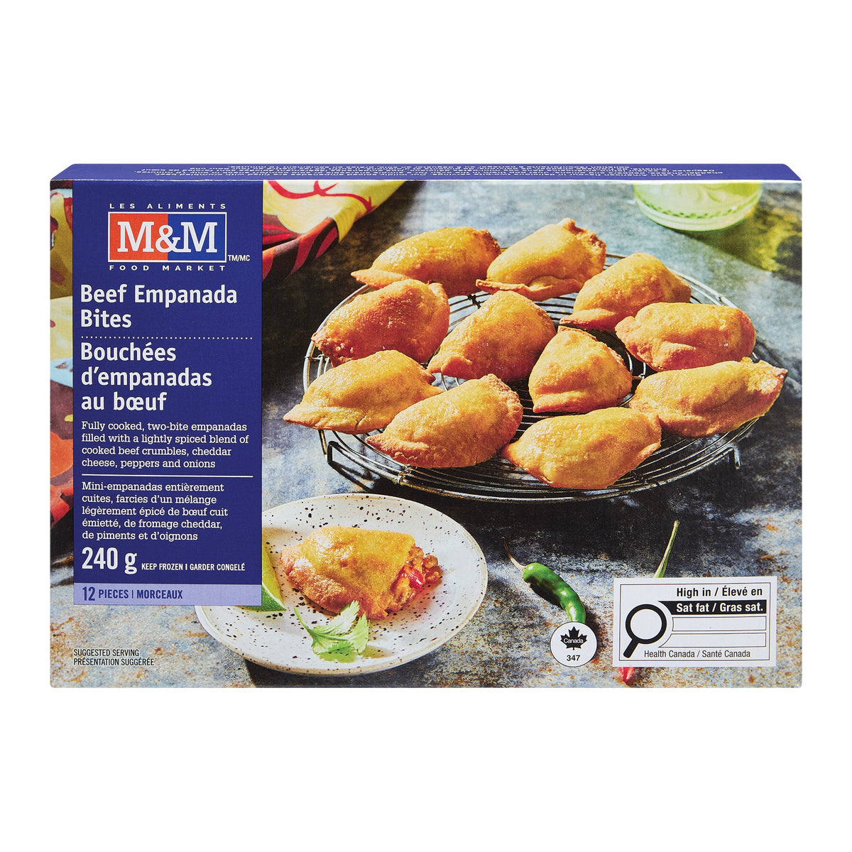 Bouchées d’empanadas au bœuf