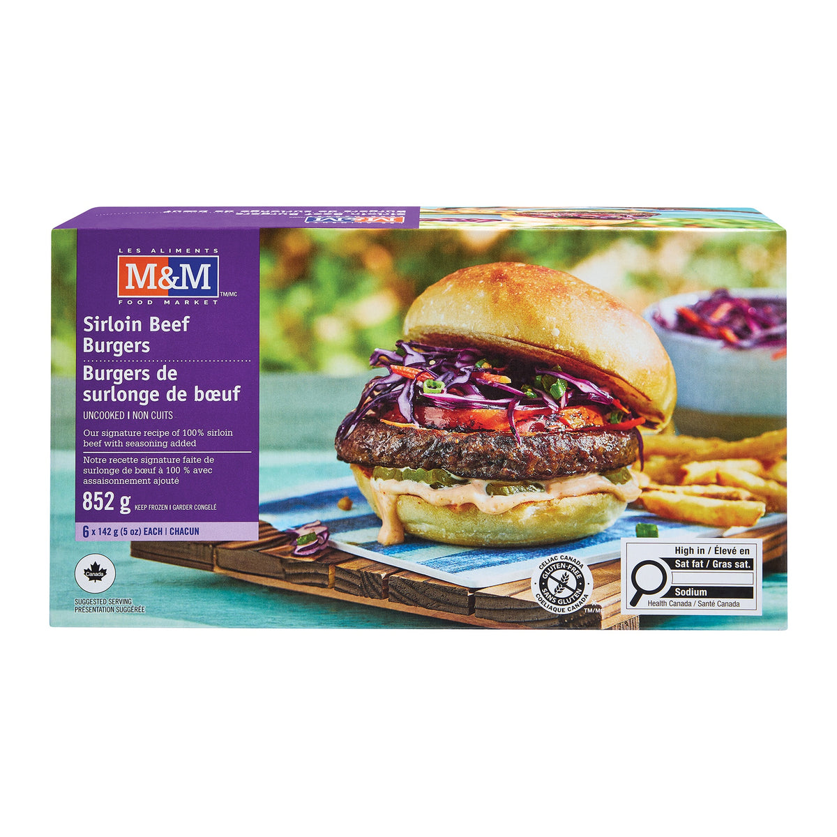Burgers de surlonge de boeuf