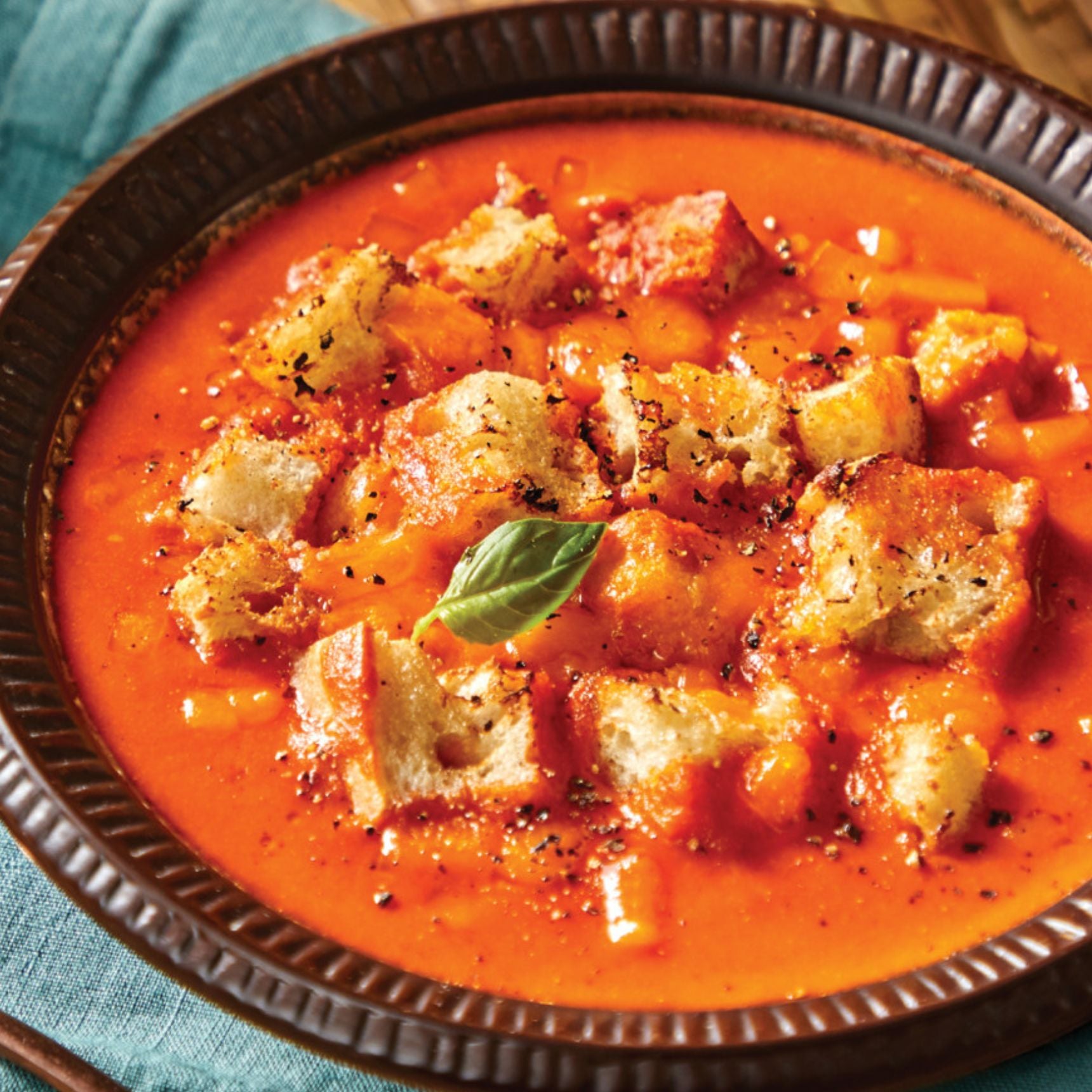 Tomato and Grilled Cheese Soup