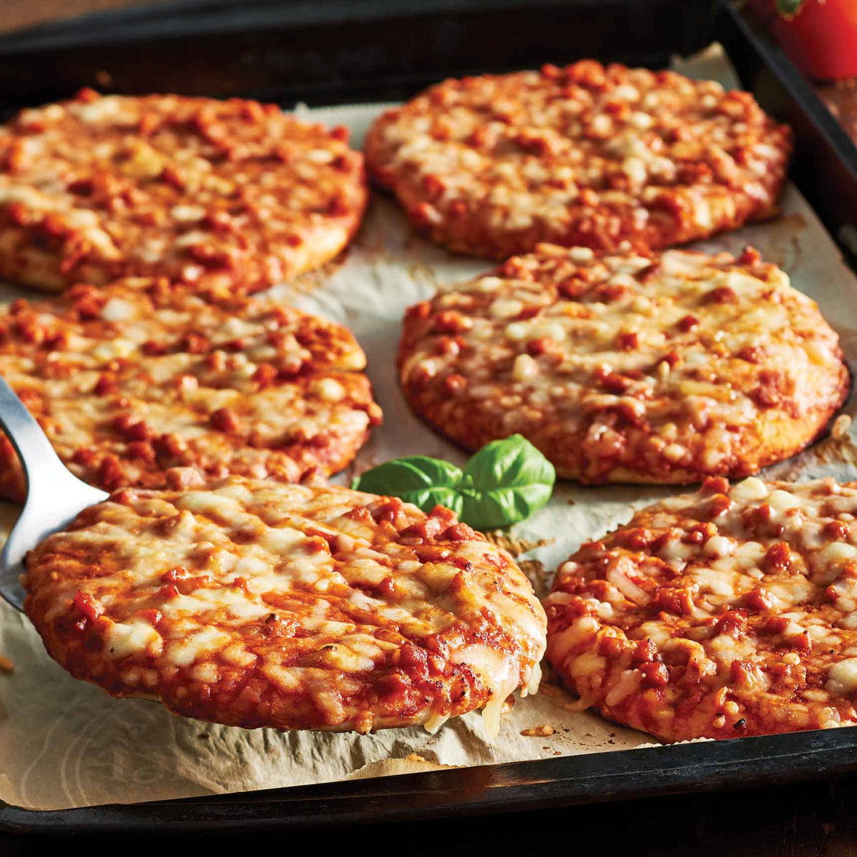 Mini Pepperoni Pizzas