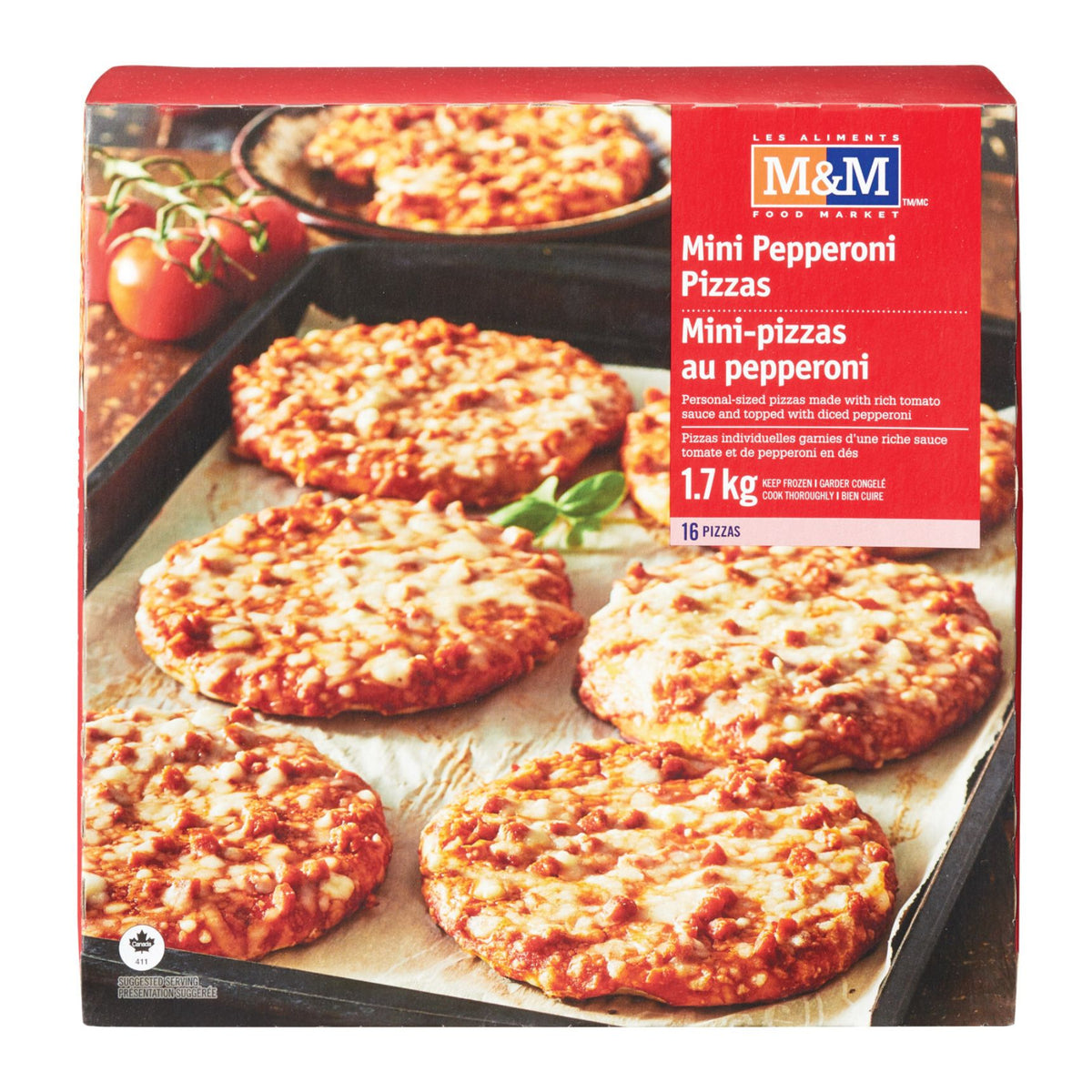 Mini Personal Pizzas