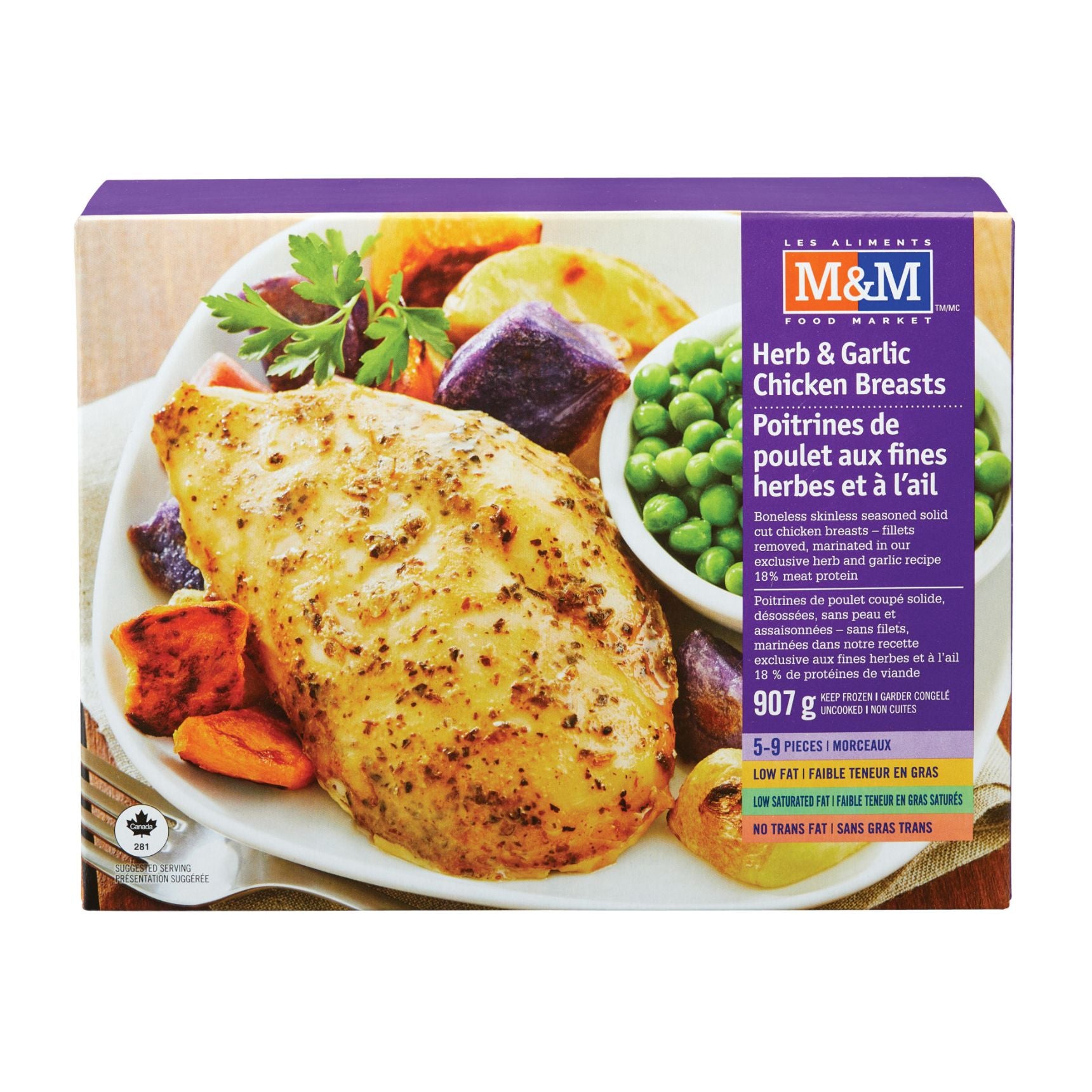 Herb & Garlic Chicken Breasts