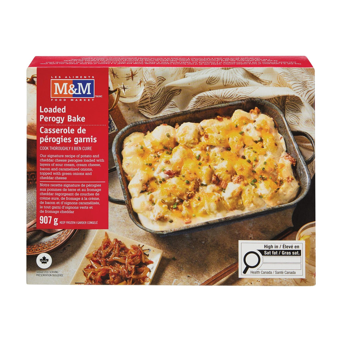 Casserole de pérogies garnis