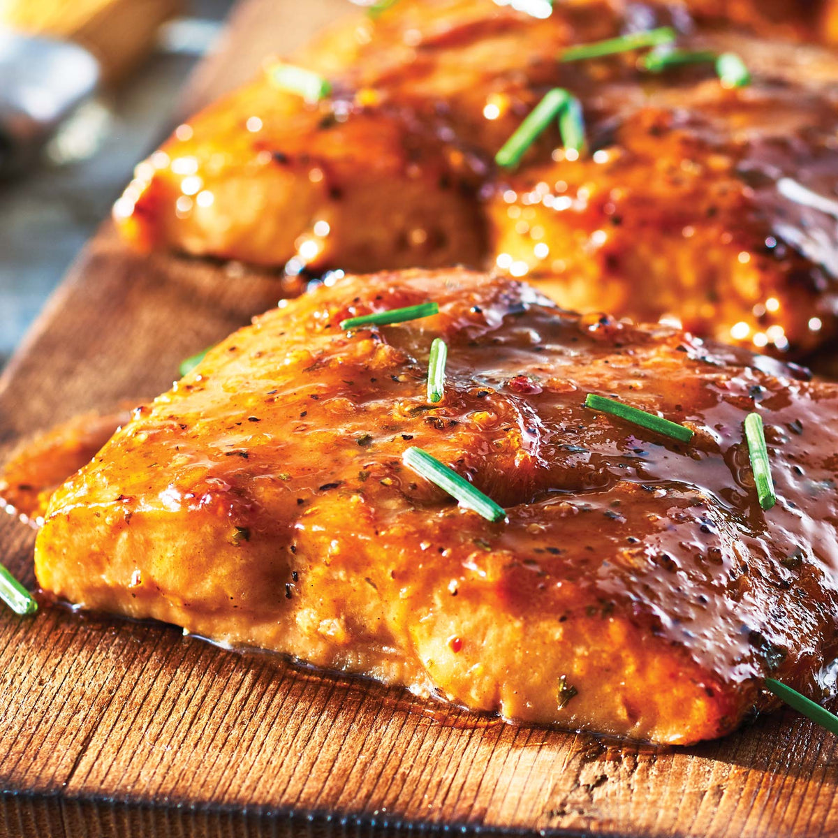 Pink Salmon in Applewood and Maple Sauce