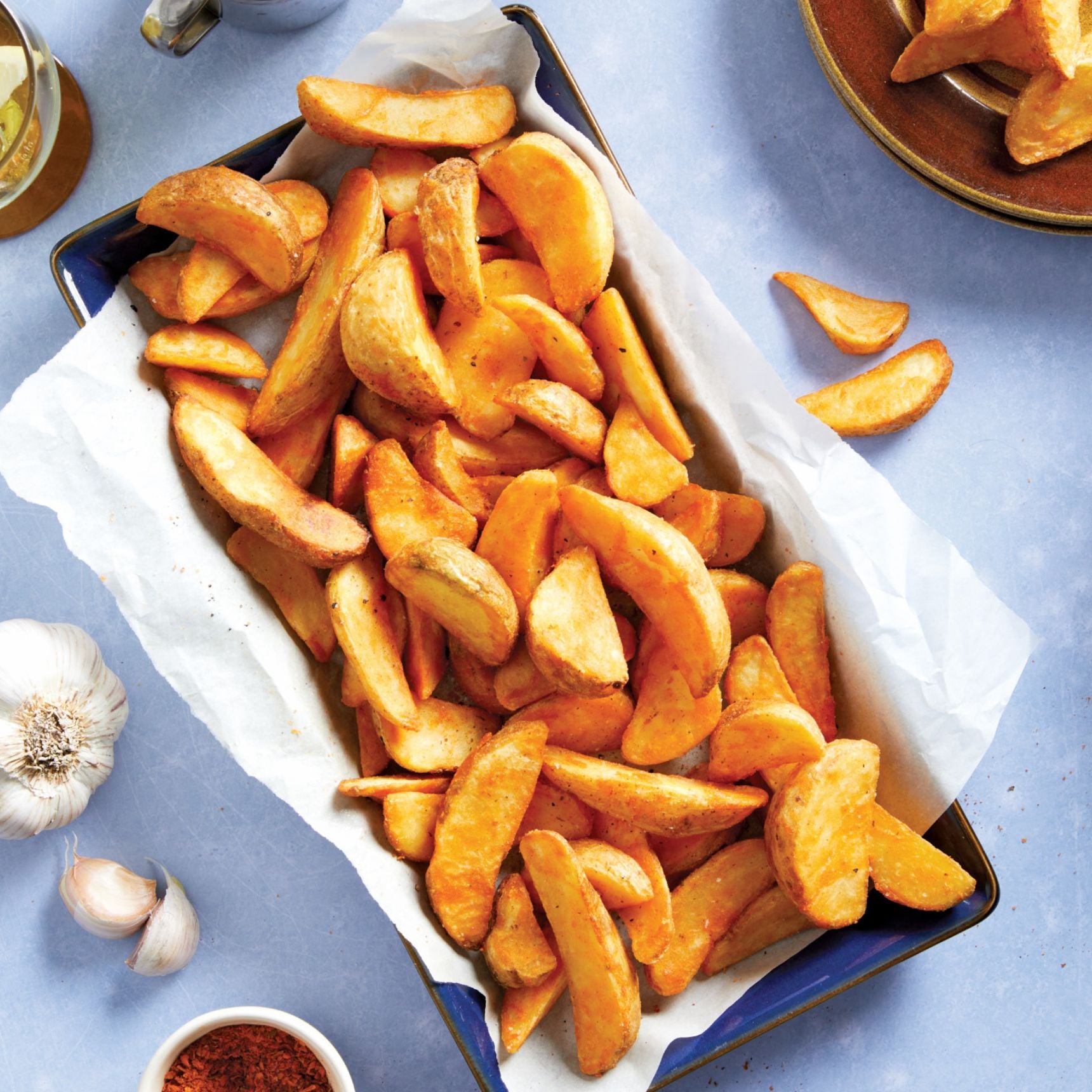Seasoned Potato Wedges