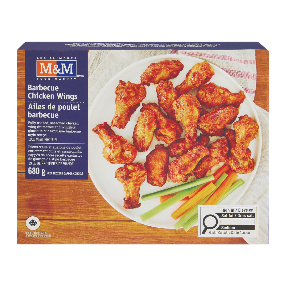 Ailes de poulet barbecue