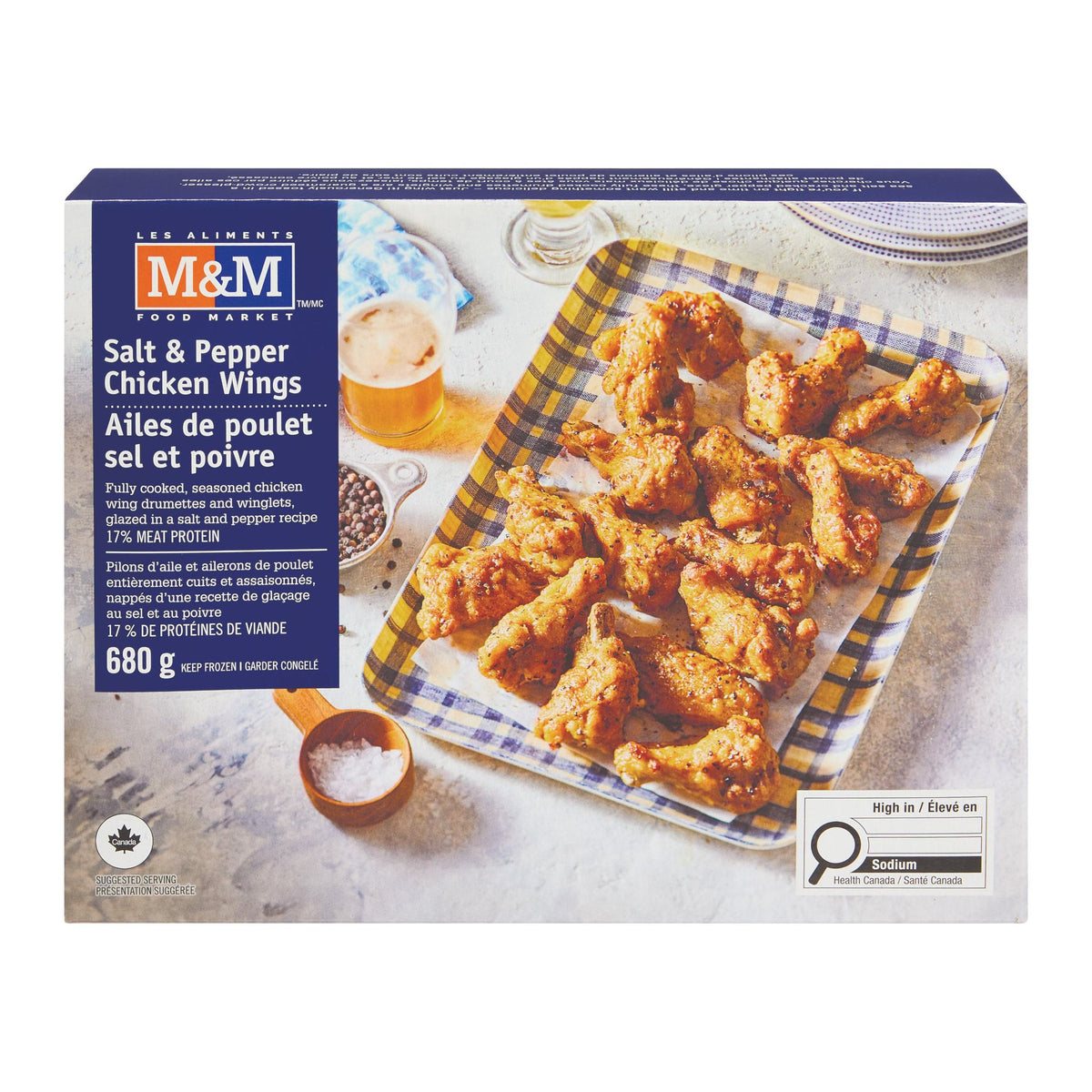 Ailes de poulet sel et poivre