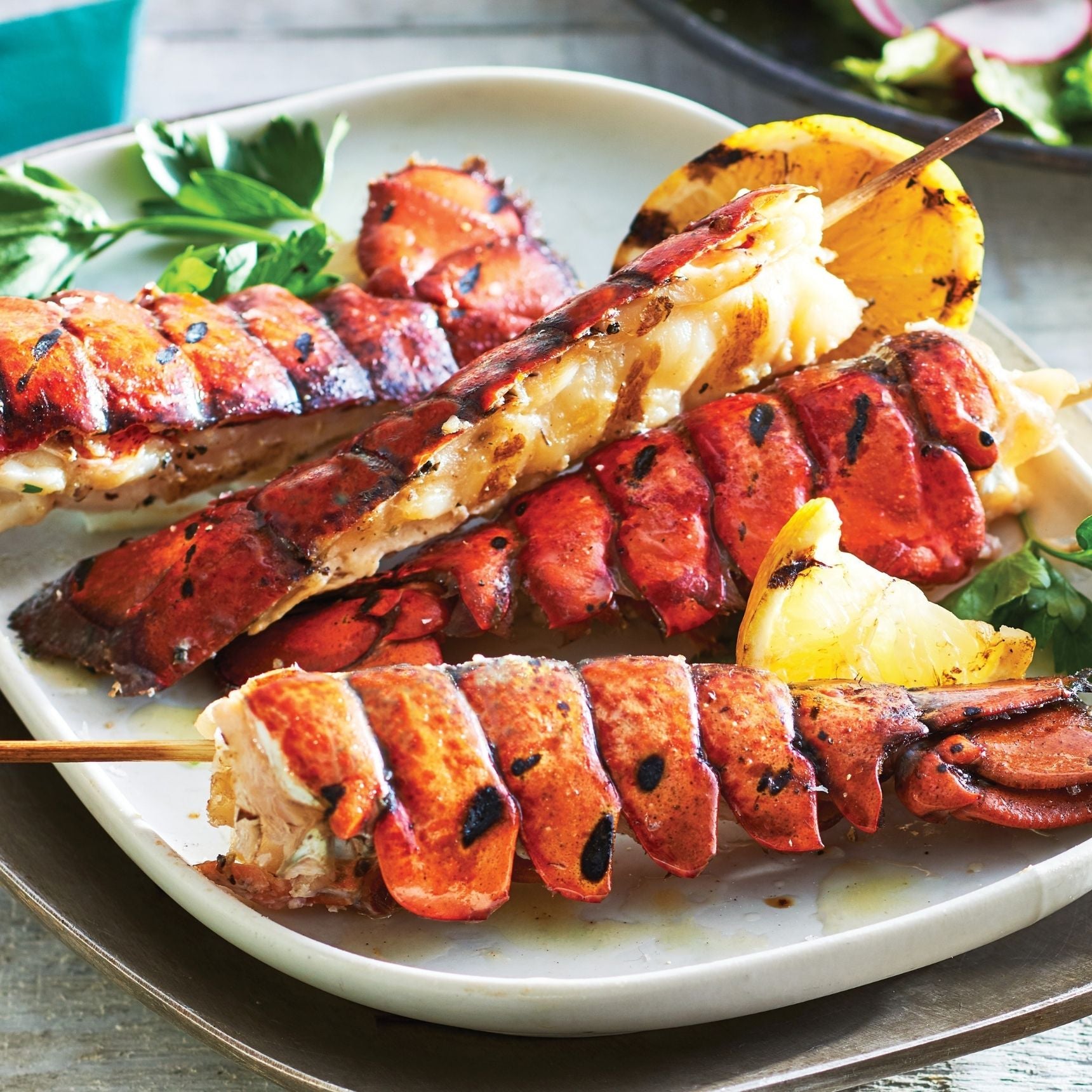 Lobster Tail Skewers