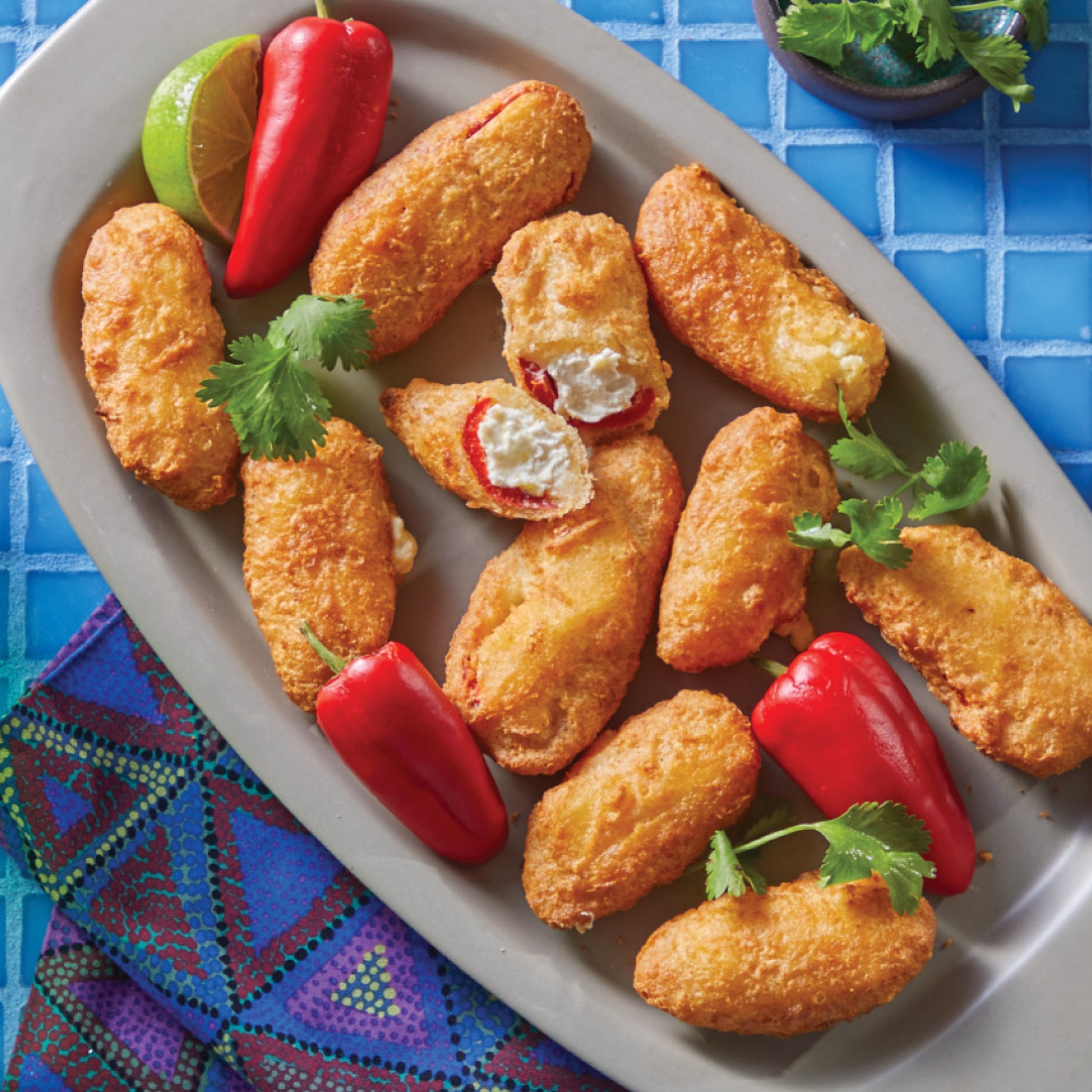 Cream Cheese Stuffed Jalapeños