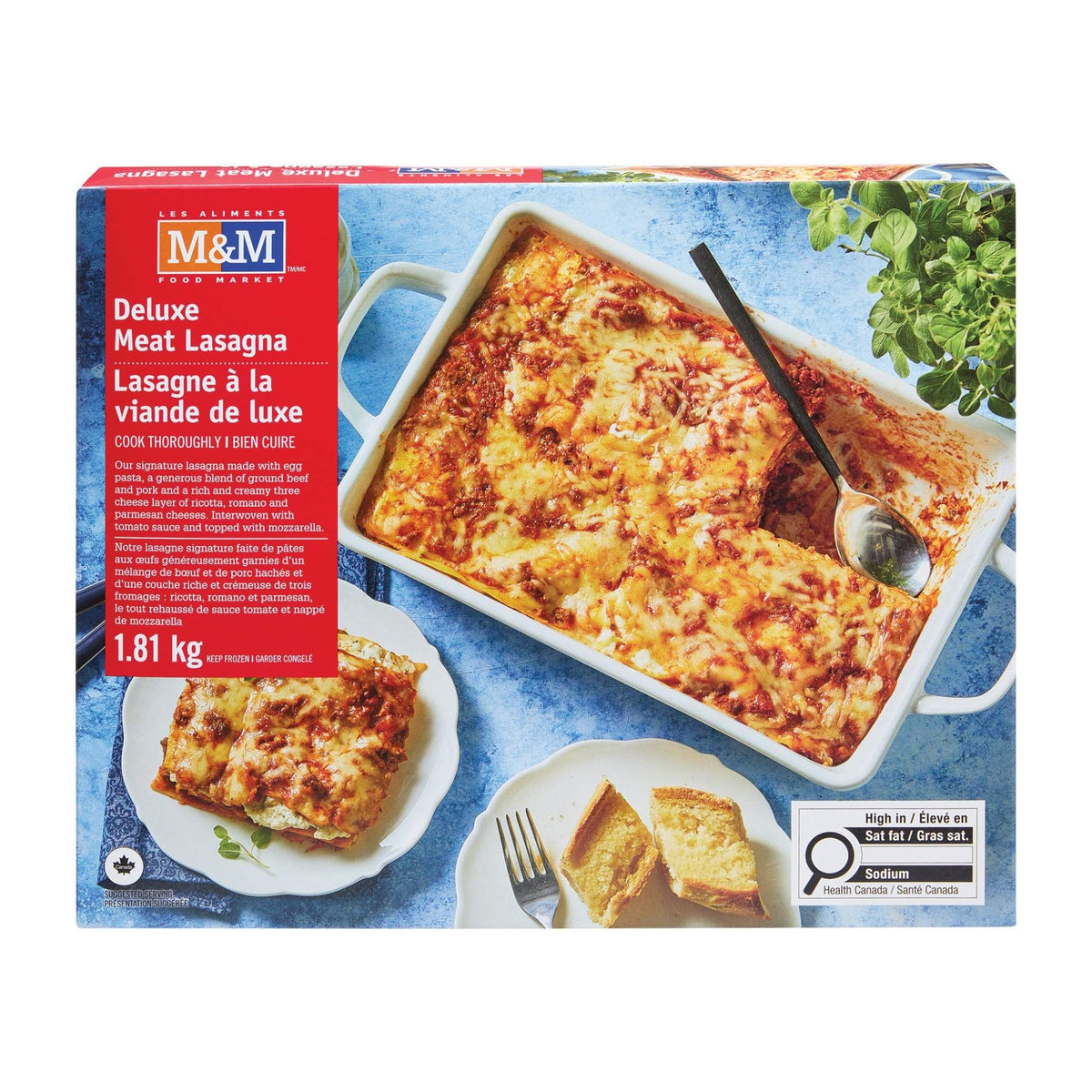 Lasagne à la viande de luxe