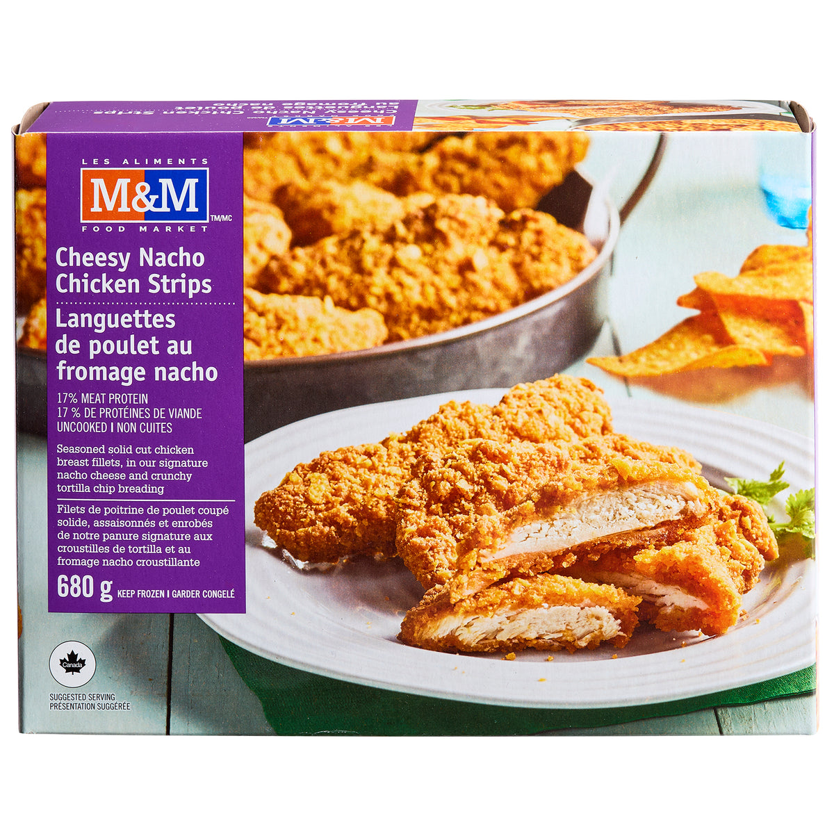 Cheesy Nacho Chicken Strips