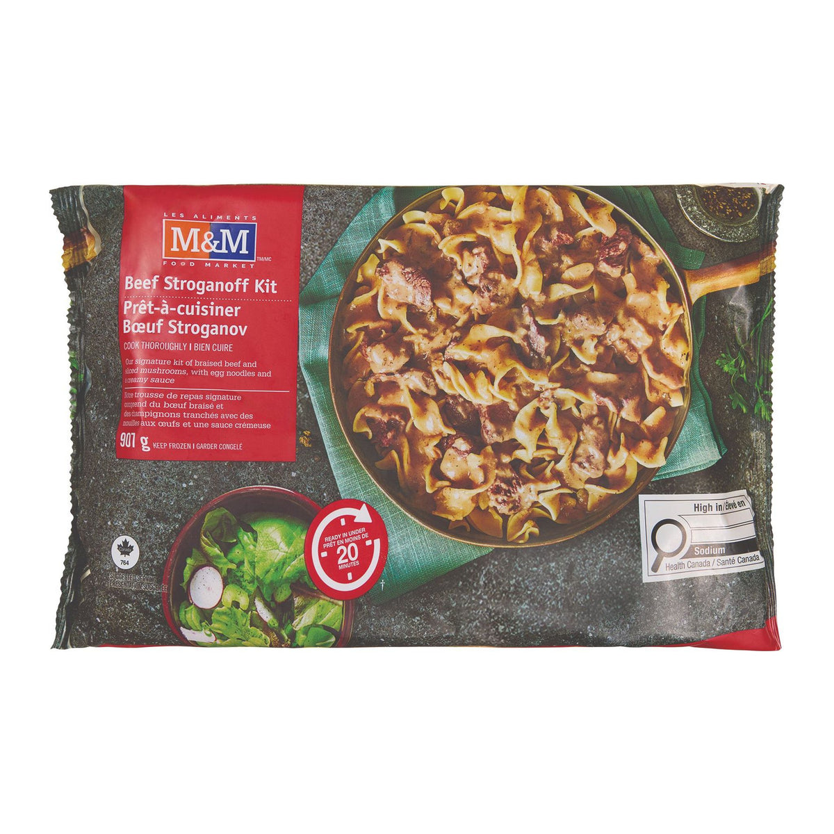 Prêt-à-cuisiner Bœuf Stroganov