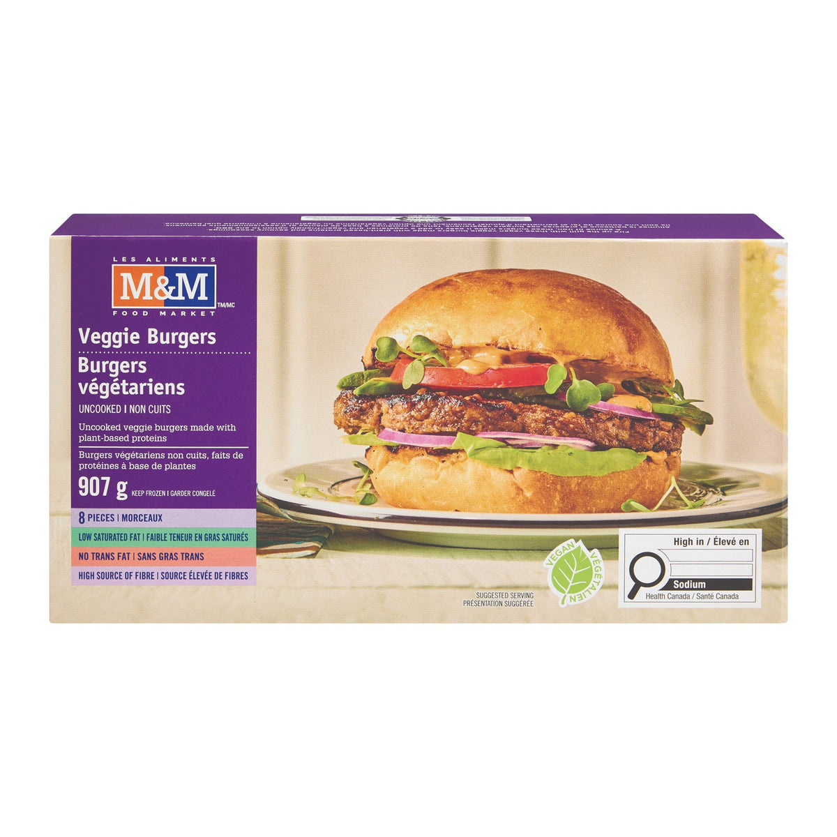 Burgers végétariens
