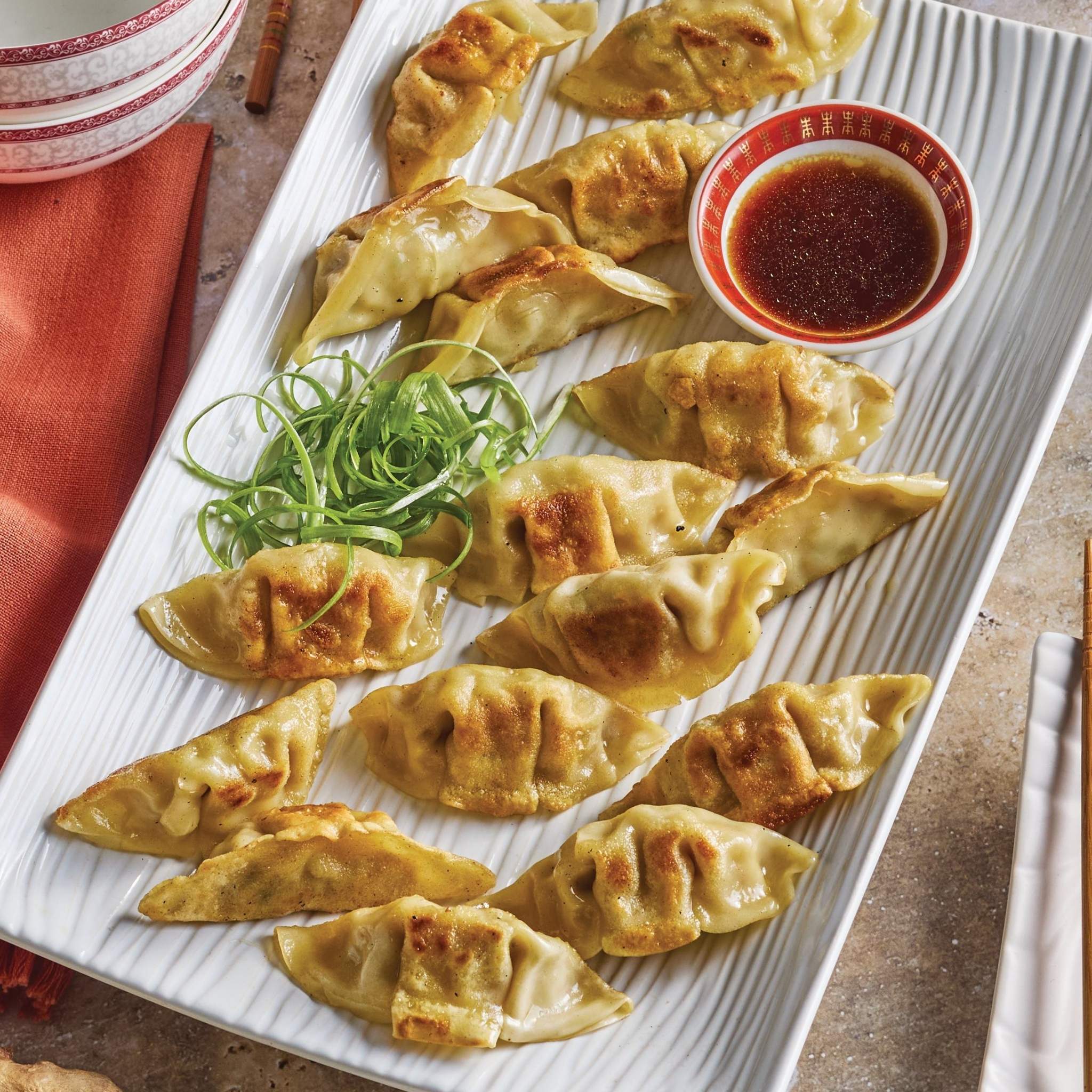 Dumplings au poulet