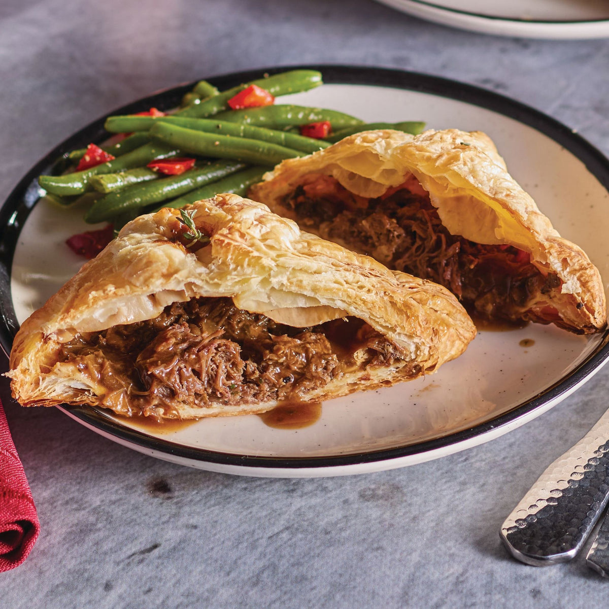 Bœuf braisé Wellington