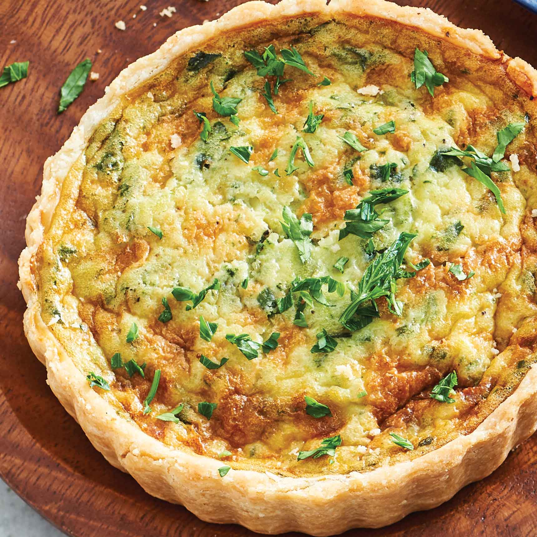 Quiche florentine