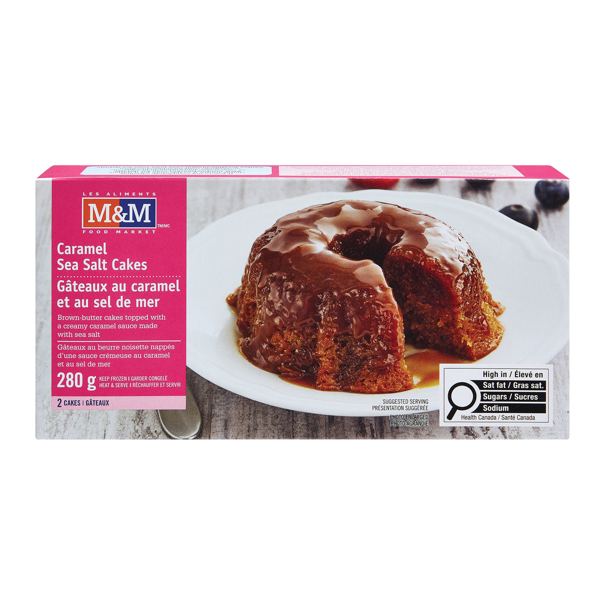 Gâteaux au caramel et au sel de mer